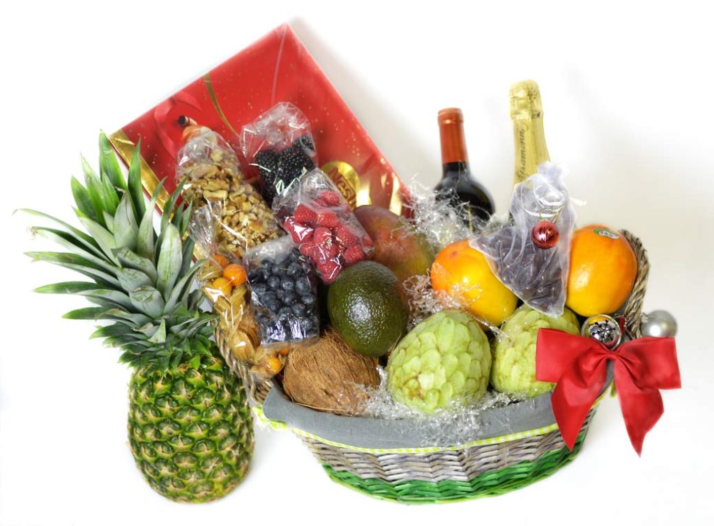 cestas de frutas para navidad